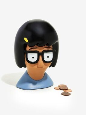 Bob's Burgers Tina Belcher Figural Coin Bank